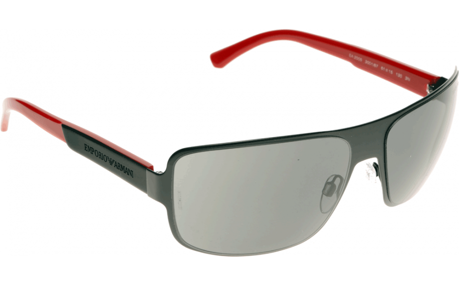 emporio armani sunglasses red