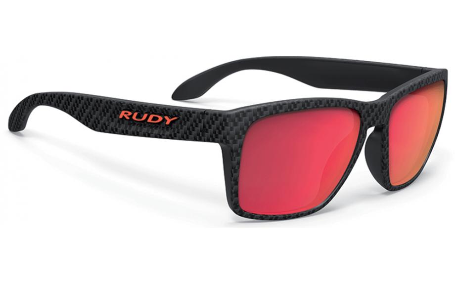 Rudy Project SPINHAWK Black Gloss Sunglasses & Multilaser Orange lenses Ref:314 