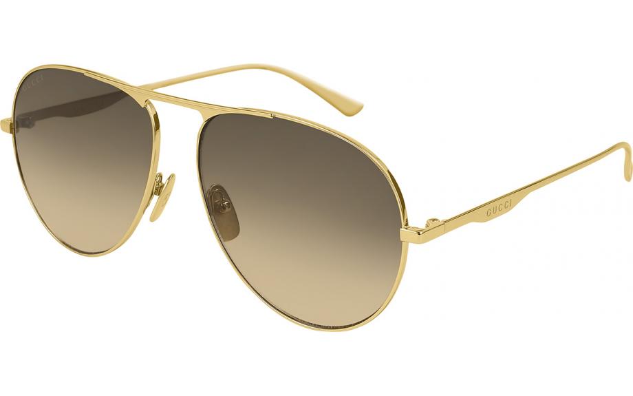 gucci gold sunglasses